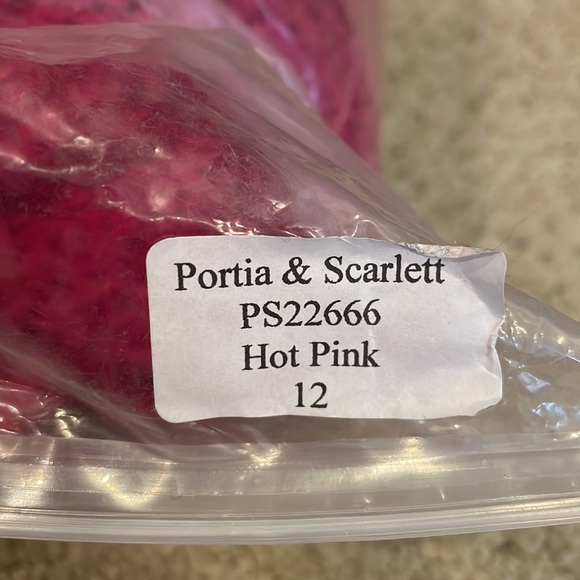 Hot pink sequin one-shoulder gown! - Picture 2 of 7